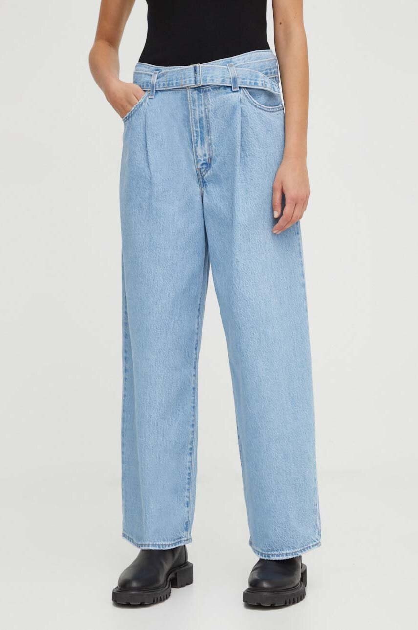 Levi's Jeansi Belted Baggy Femei High Waist