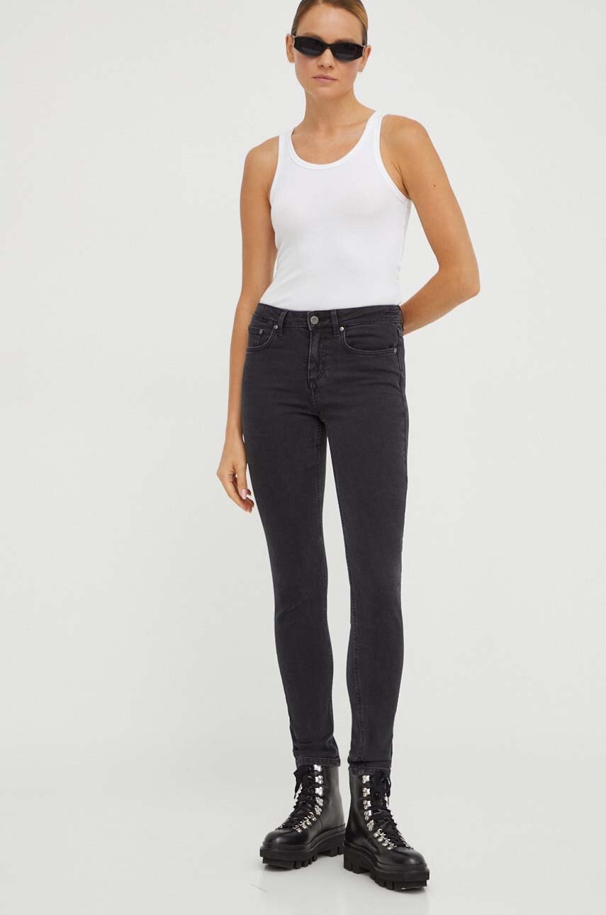 Won Hundred Jeansi Femei, Culoarea Negru