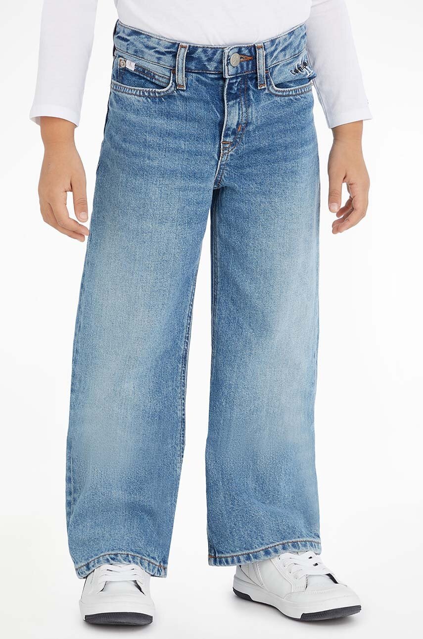 

Детски дънки Calvin Klein Jeans в, Син