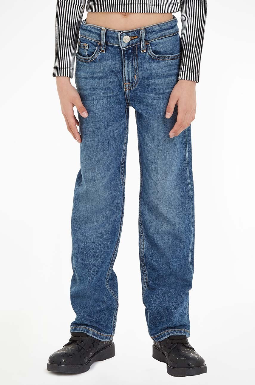 

Детски дънки Calvin Klein Jeans в, Син