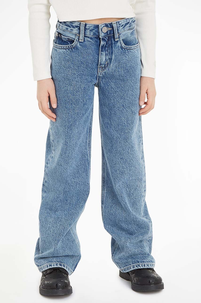 

Детски дънки Calvin Klein Jeans в, Син