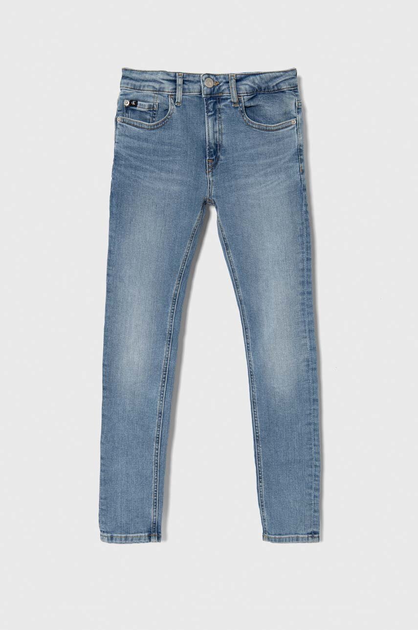 

Детски дънки Calvin Klein Jeans в, Син
