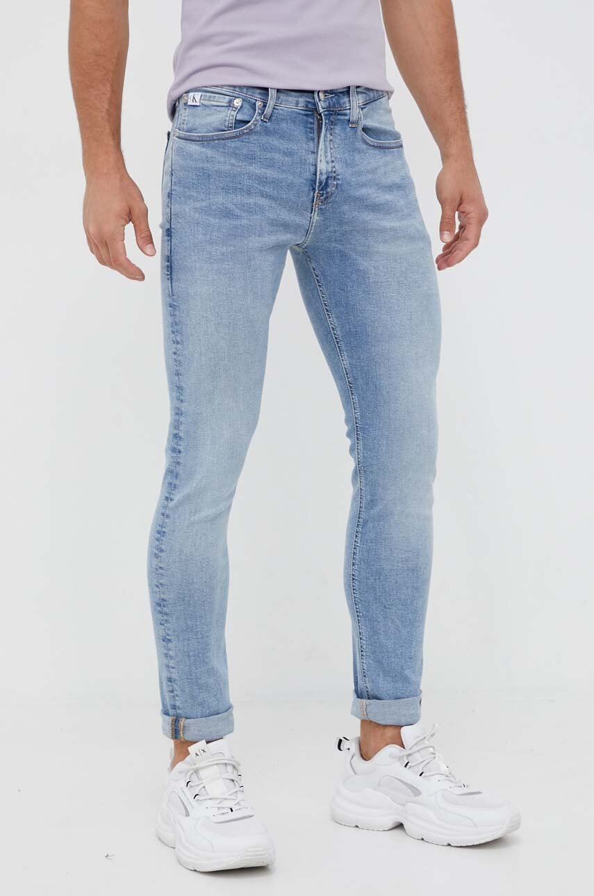 

Дънки Calvin Klein Jeans в, Син