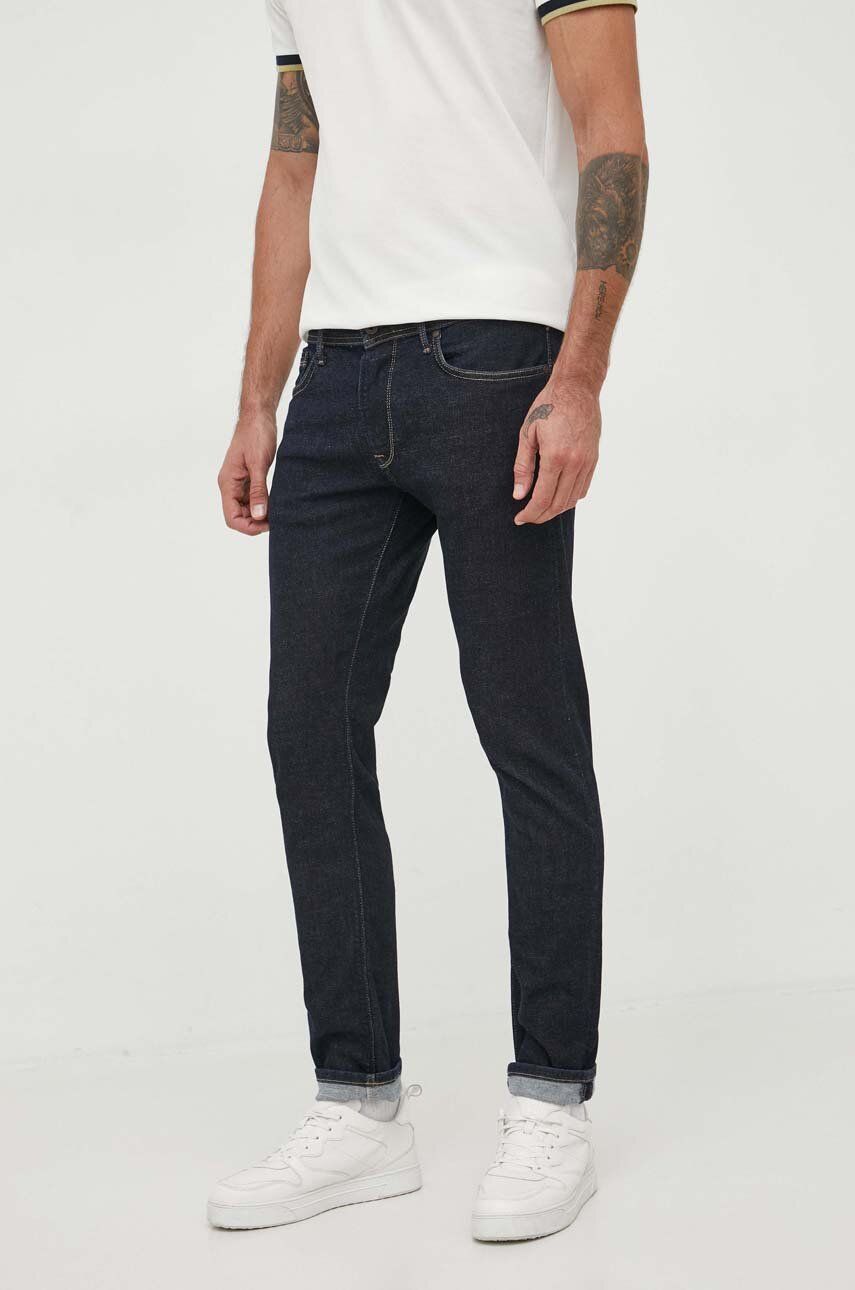 Pepe Jeans jeansi STANLEY barbati, culoarea albastru marin