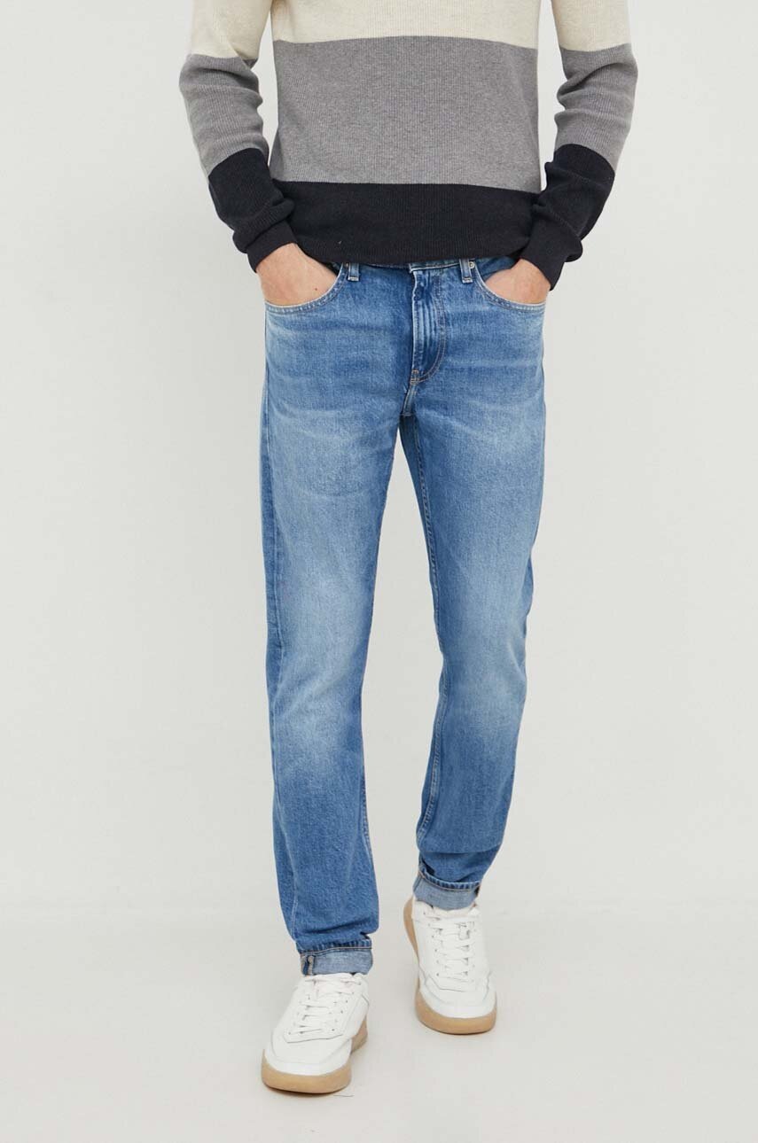 

Дънки Calvin Klein Jeans в синьо, Син