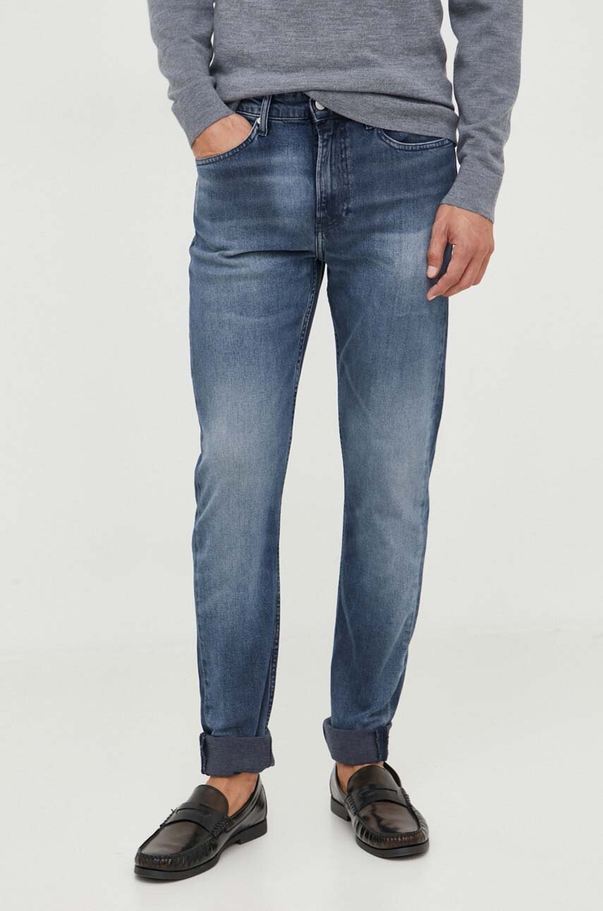 

Дънки Calvin Klein Jeans в тъмносиньо, Тъмносин