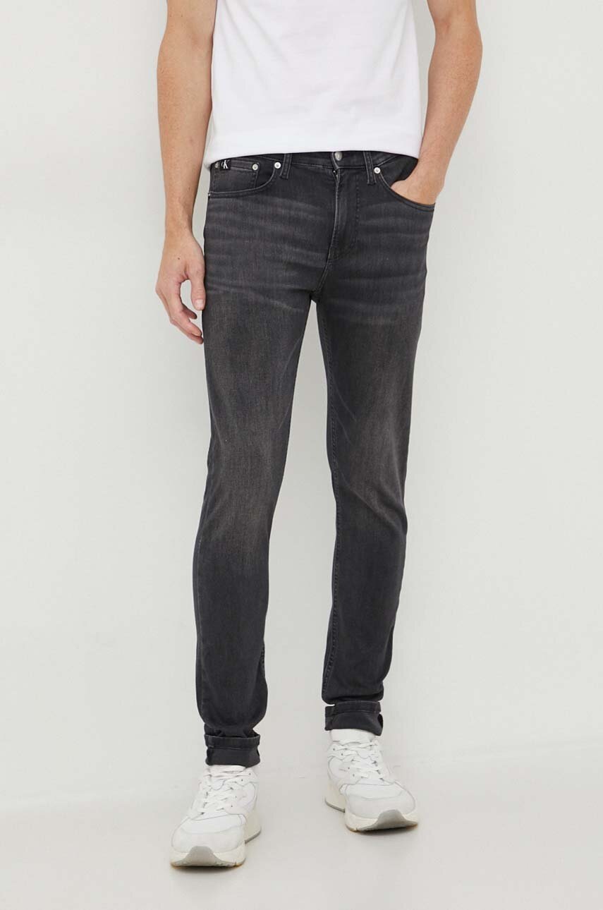 

Дънки Calvin Klein Jeans в, Черен
