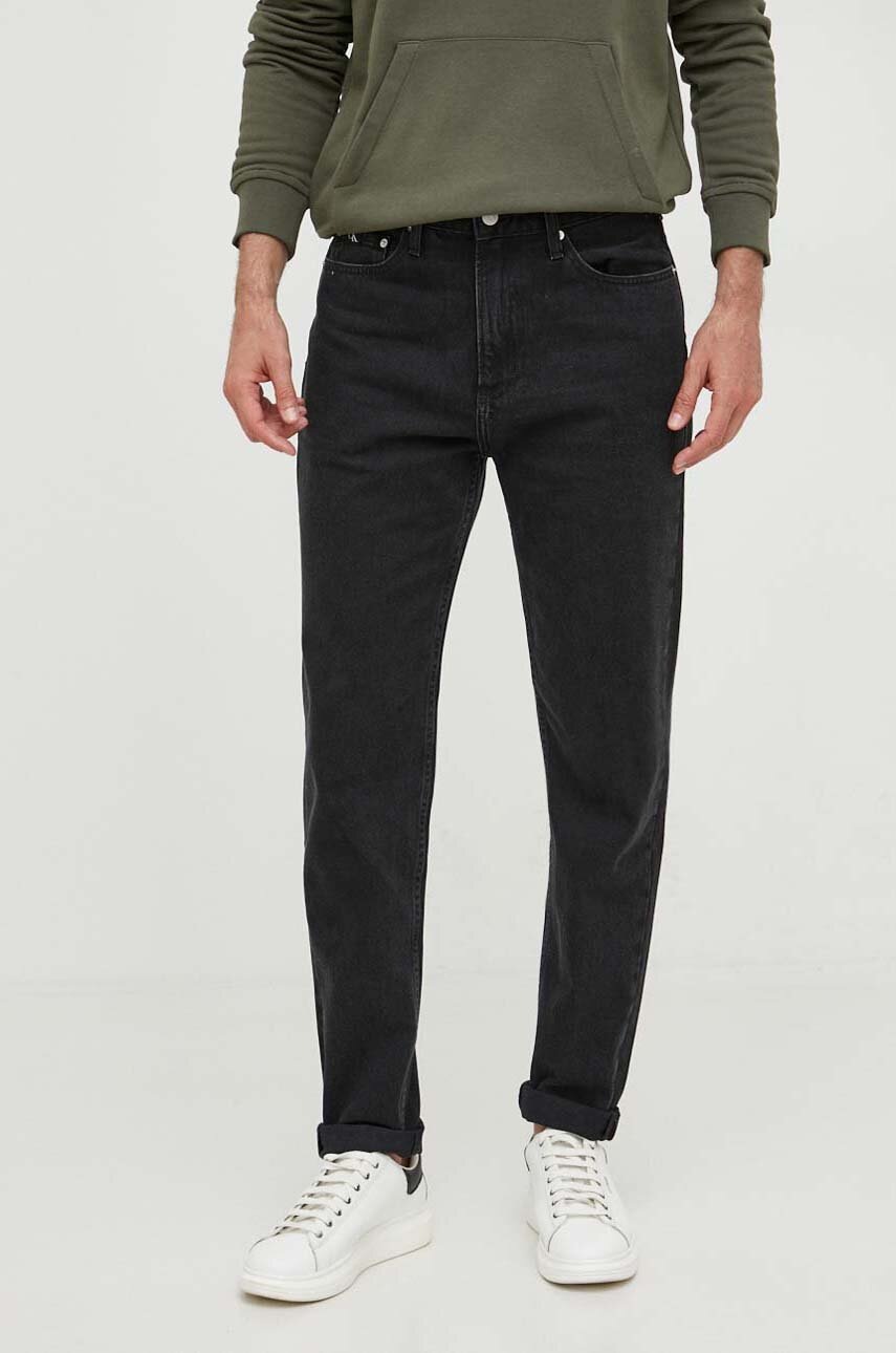 

Дънки Calvin Klein Jeans в, Черен
