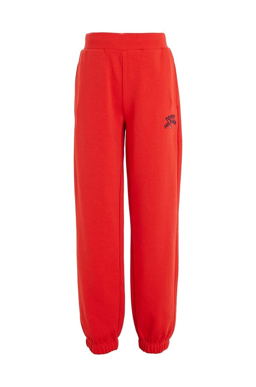 Дитячі спортивні штани Tommy Hilfiger колір червоний з аплікацією в Івано-Франковську Дитячі спортивні штани Tommy Hilfiger колір червоний з аплікацією в Івано-Франковську
