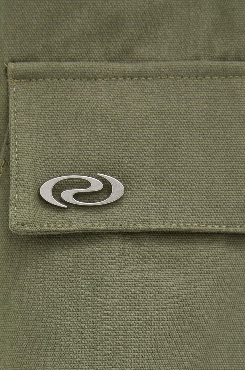 Βαμβακερό παντελόνι Résumé χρώμα: πράσινο φωτογραφία