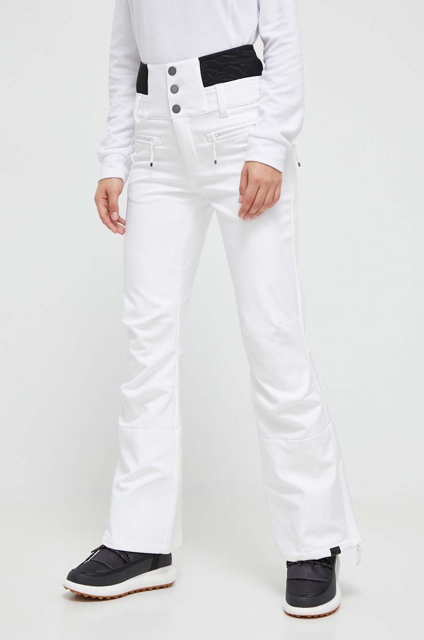 Lyžařské kalhoty Roxy Rising High bílá barva - bílá - Podšívka: 100 % Polyester Materiál č. 1: 