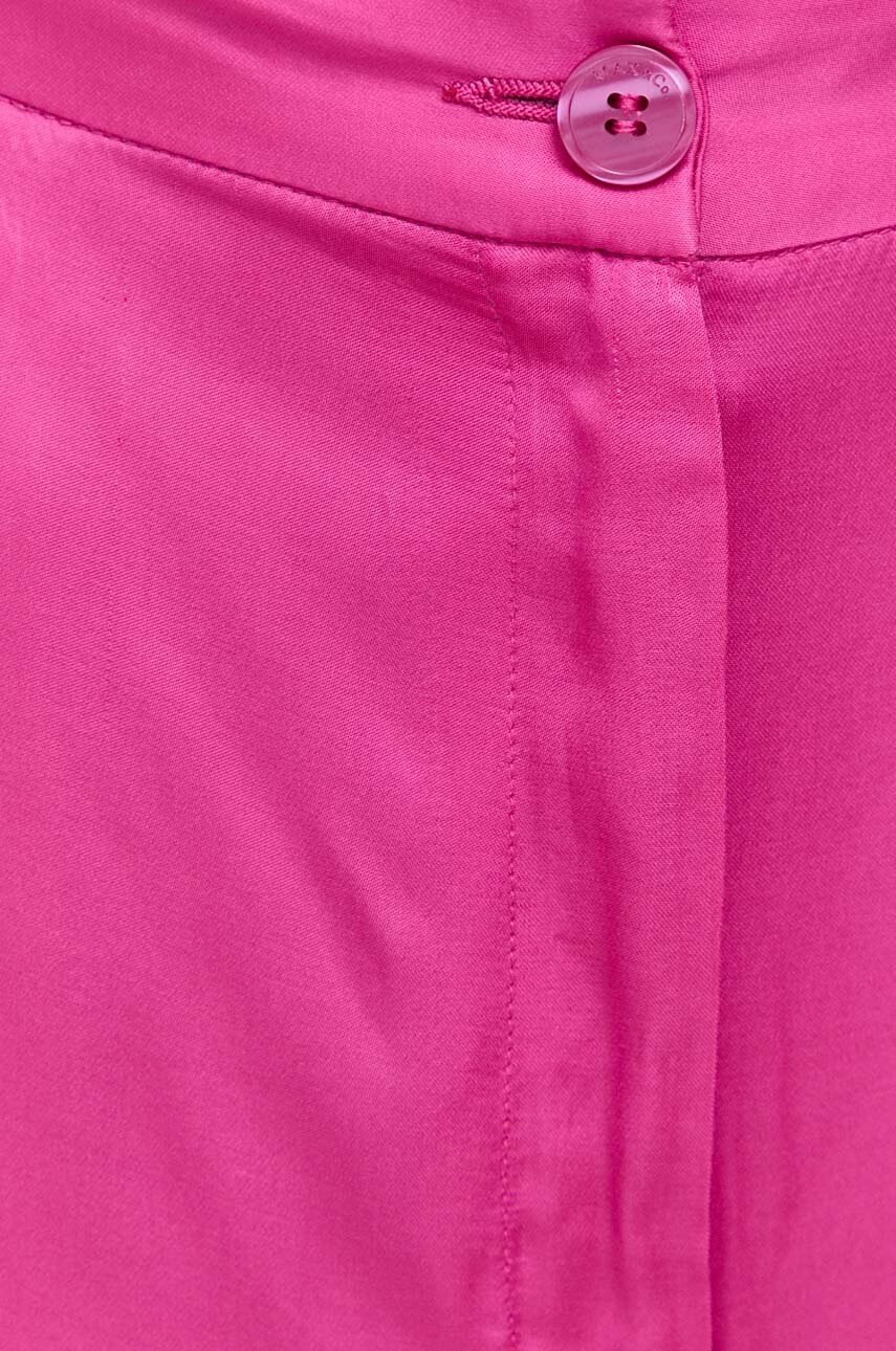 Παντελόνι MAX&Co. χρώμα: ροζ φωτογραφία