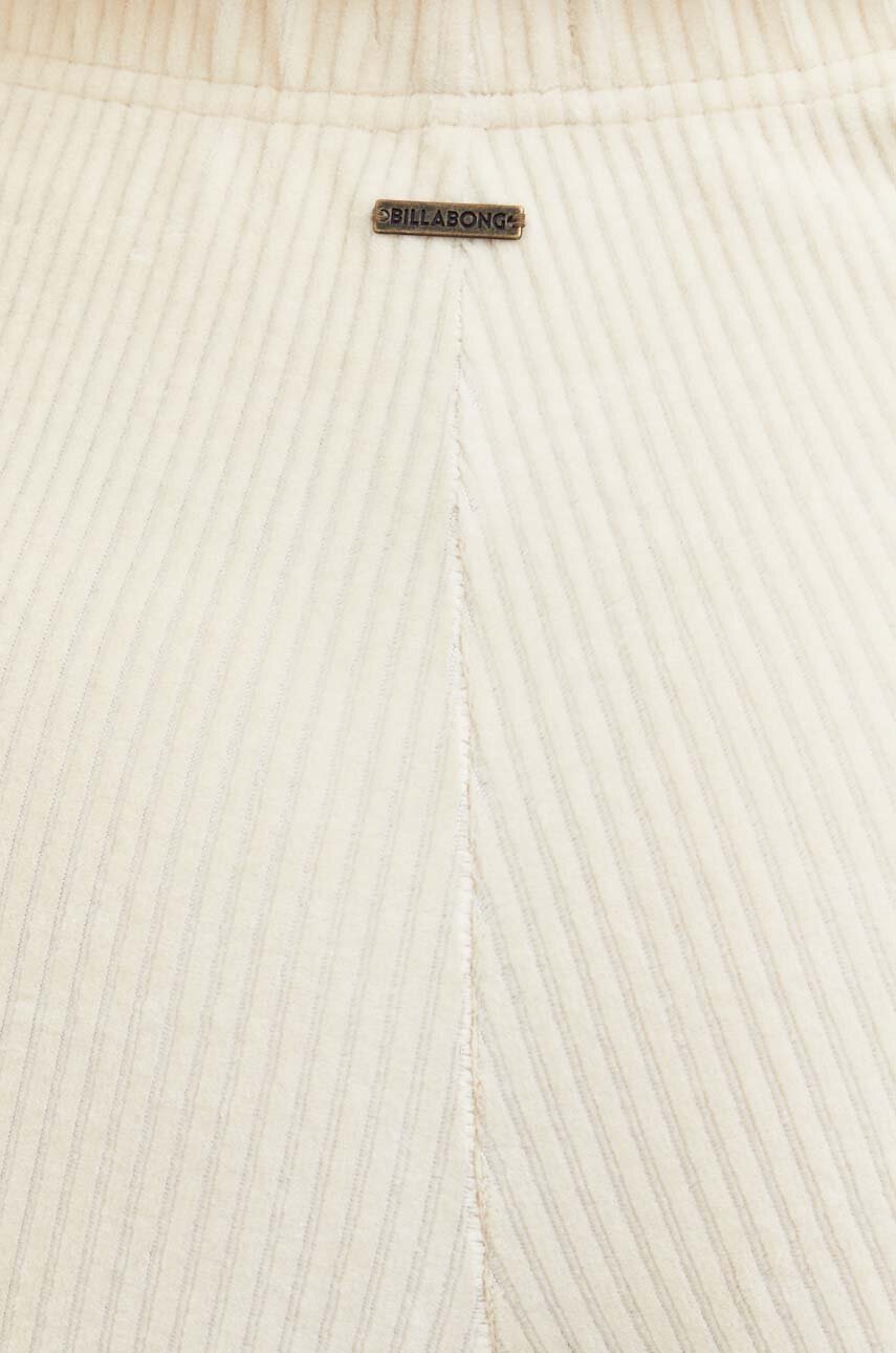 Παντελόνι Billabong χρώμα: μπεζ φωτογραφία