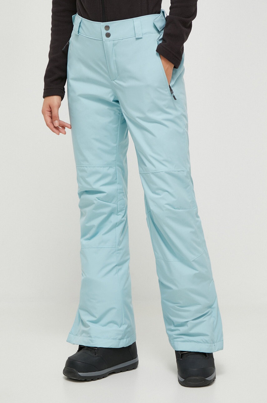 Columbia pantaloni Shafer Canyon Insulated culoarea turcoaz