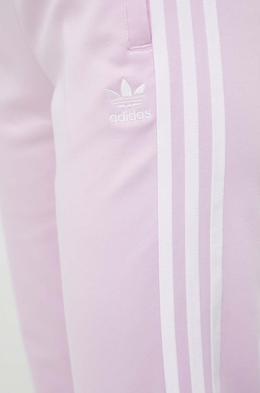 Παντελόνι φόρμας adidas Originals χρώμα: ροζ φωτογραφία