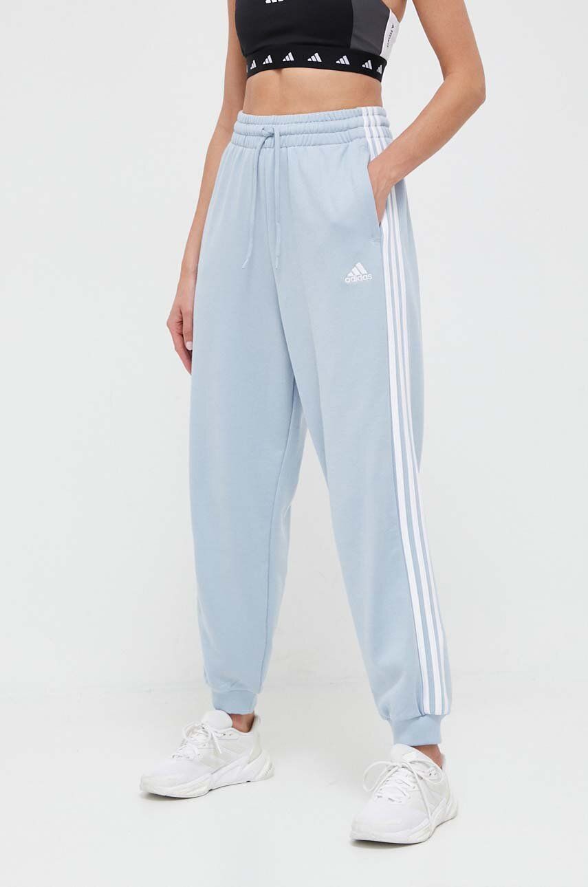 adidas pantaloni de trening din bumbac cu imprimeu