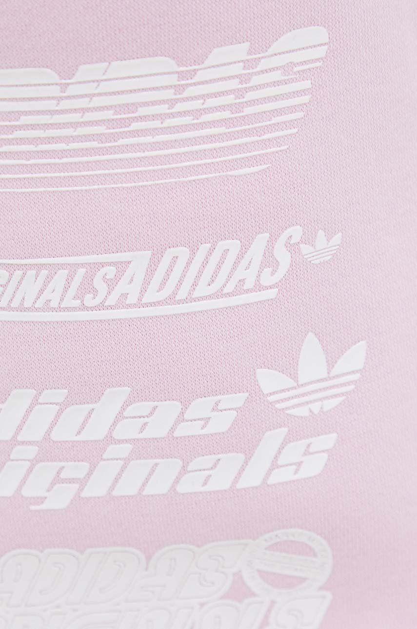 Adidas Originals Pantaloni De Trening Culoarea Roz, Cu Imprimeu