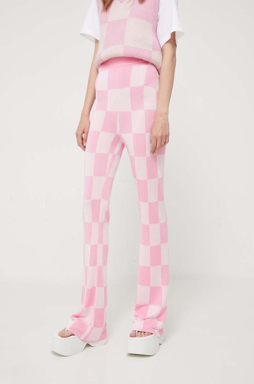 Παντελόνι Stine Goya χρώμα: ροζ φωτογραφία