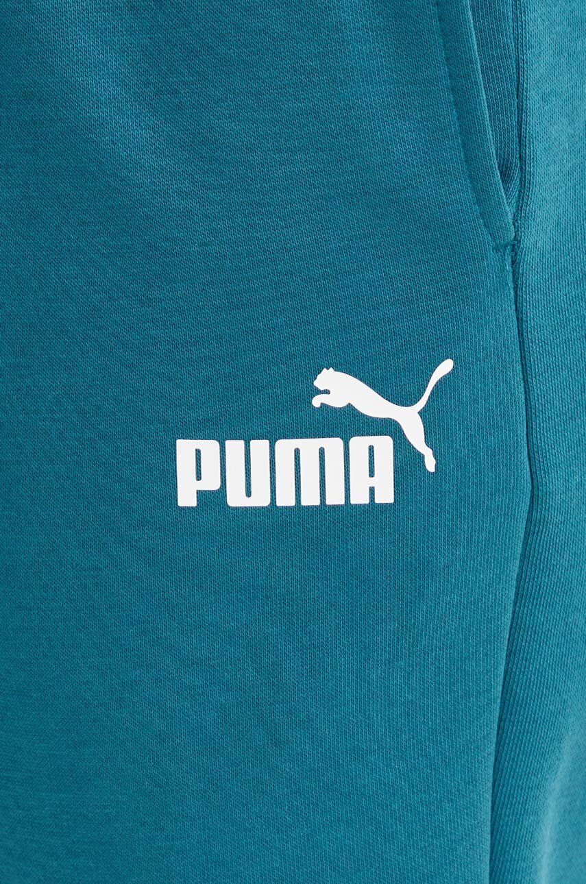 Donji Dio Trenirke Puma Boja: Zelena, Bez Uzorka