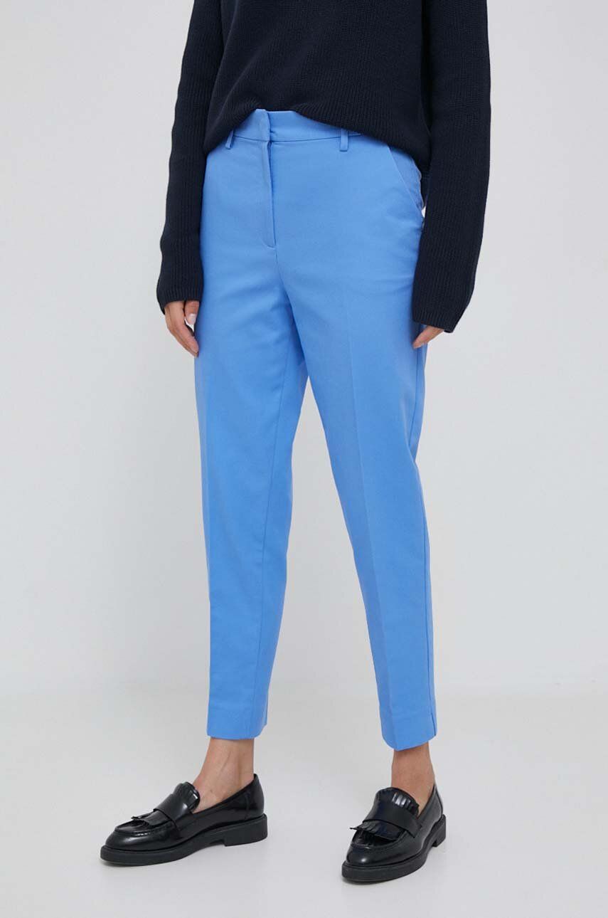 Sisley Pantaloni Femei, Fason Tigareta, High Waist