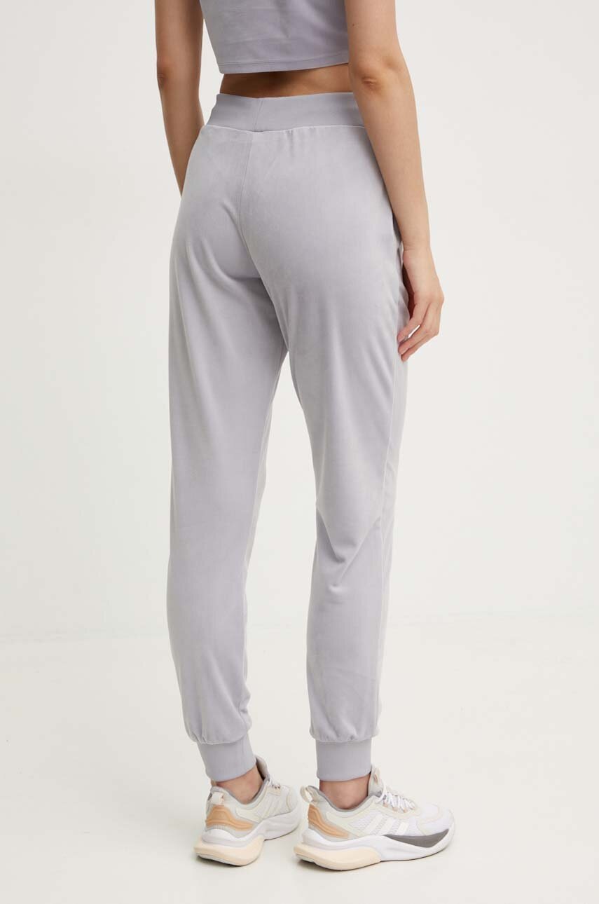 Παντελόνι φόρμας Guess χρώμα: μοβ φωτογραφία