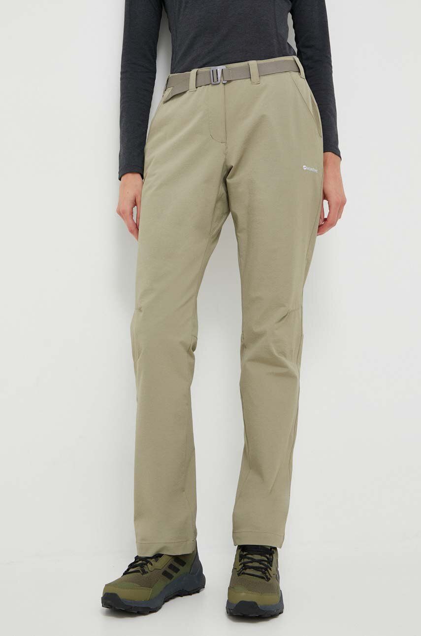Outdoorové kalhoty Montane Terra Stretch Lite zelená barva - zelená - 88 % Nylon