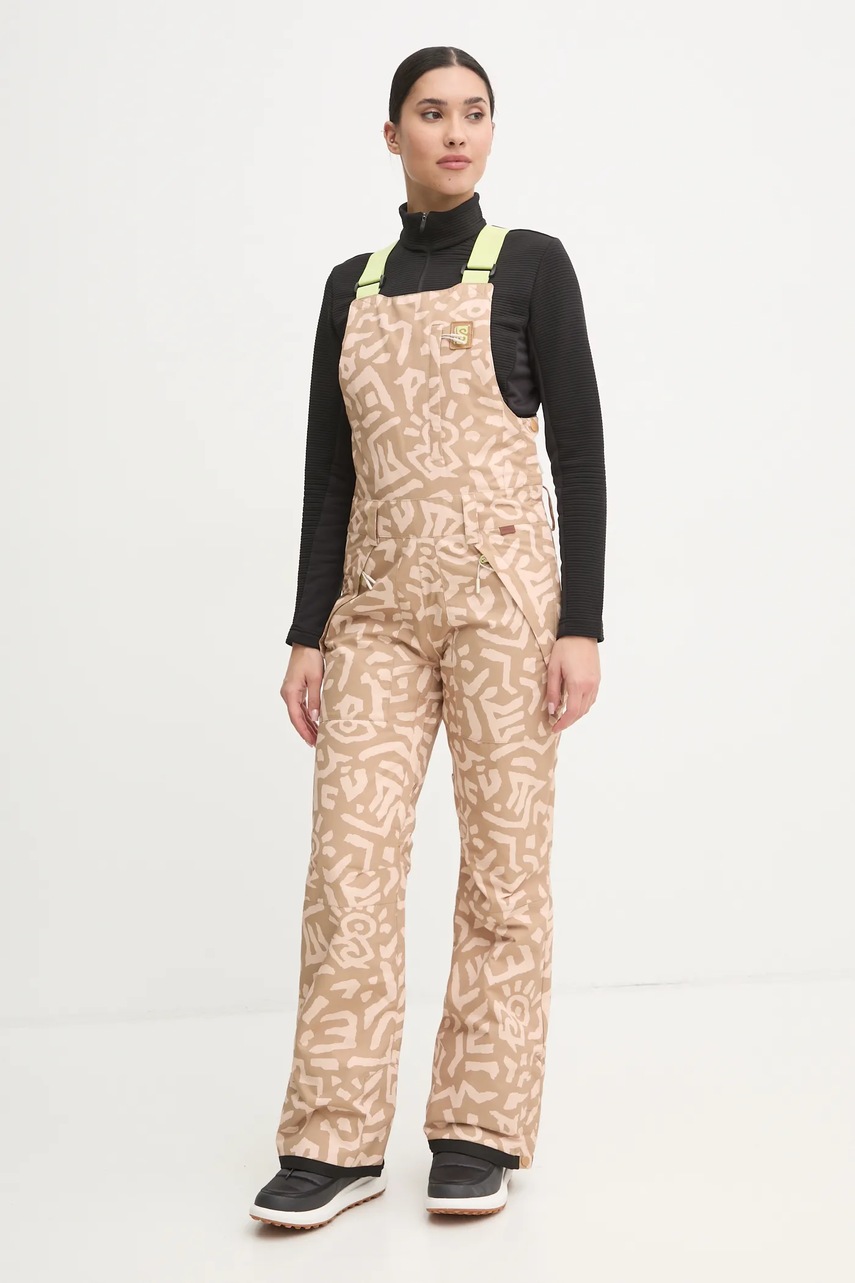 Παντελόνι Rip Curl Vermont χρώμα: μπεζ φωτογραφία