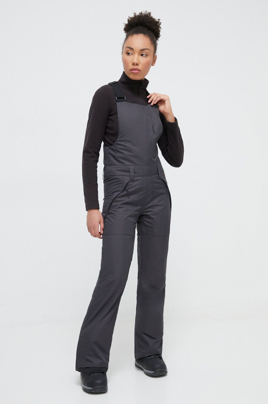 Kalhoty Rip Curl Vermont šedá barva - šedá - Hlavní materiál: 100 % Polyester Podšívka: 100 % P