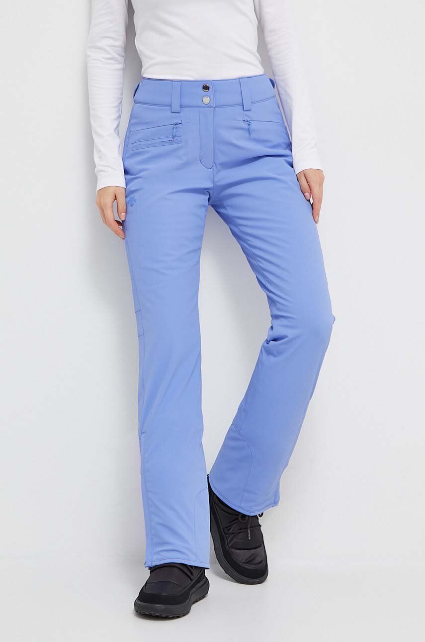 Lyžařské kalhoty Descente Nina - modrá - Hlavní materiál: 90 % Polyester