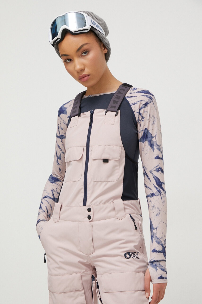 Παντελόνι Picture Brita χρώμα: ροζ φωτογραφία