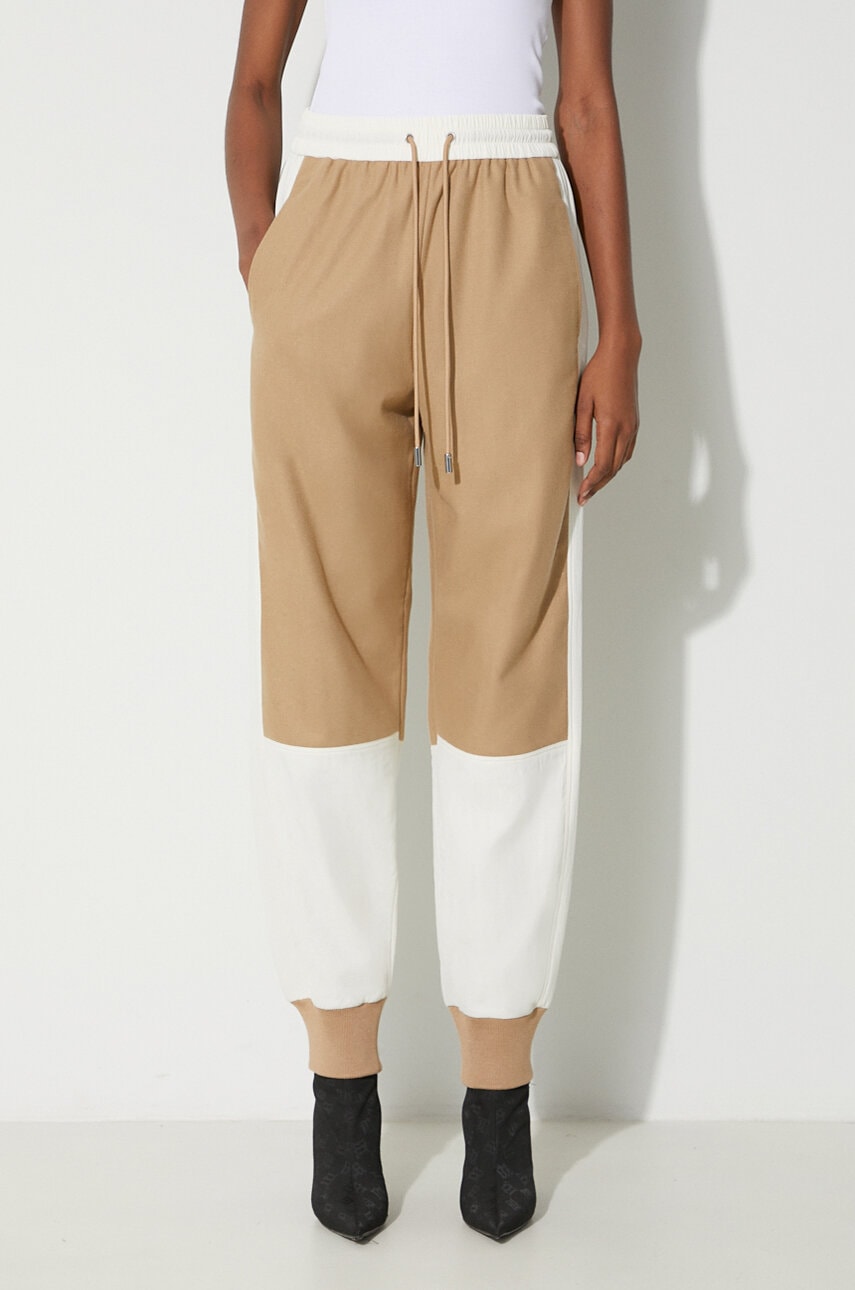 JW Anderson spodnie dresowe z domieszką wełny