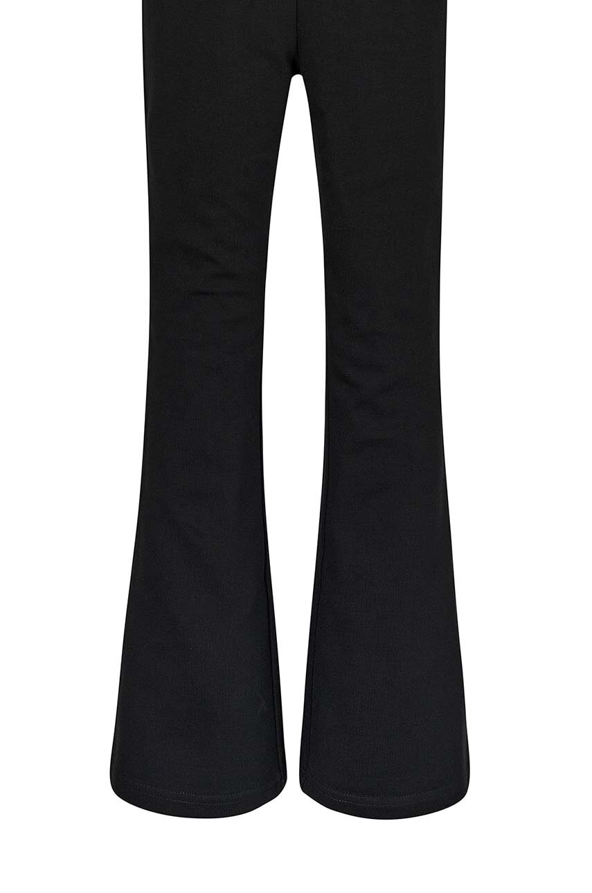 

Детски клин Calvin Klein Jeans в черно с изчистен дизайн, Черен
