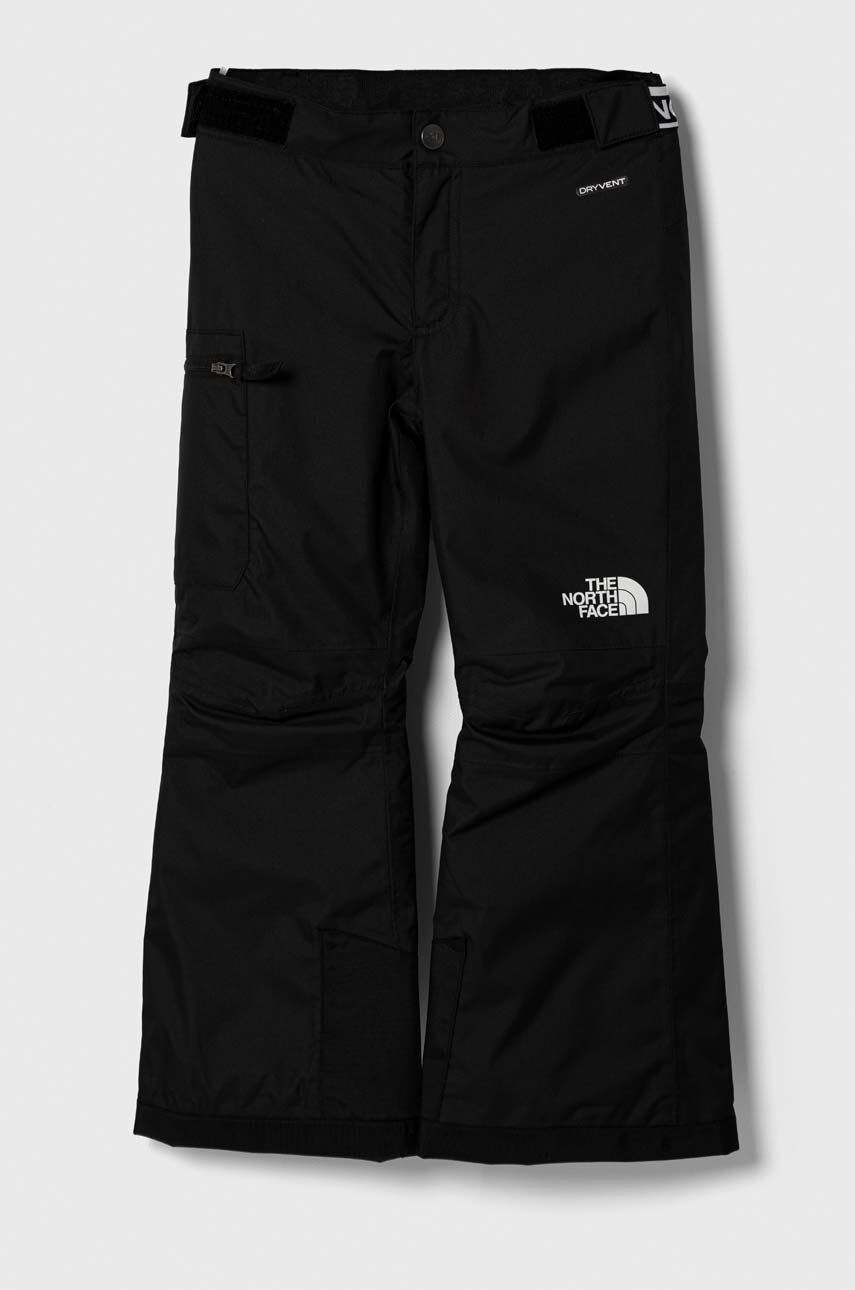 The North Face pantaloni copii FREEDOM culoarea negru