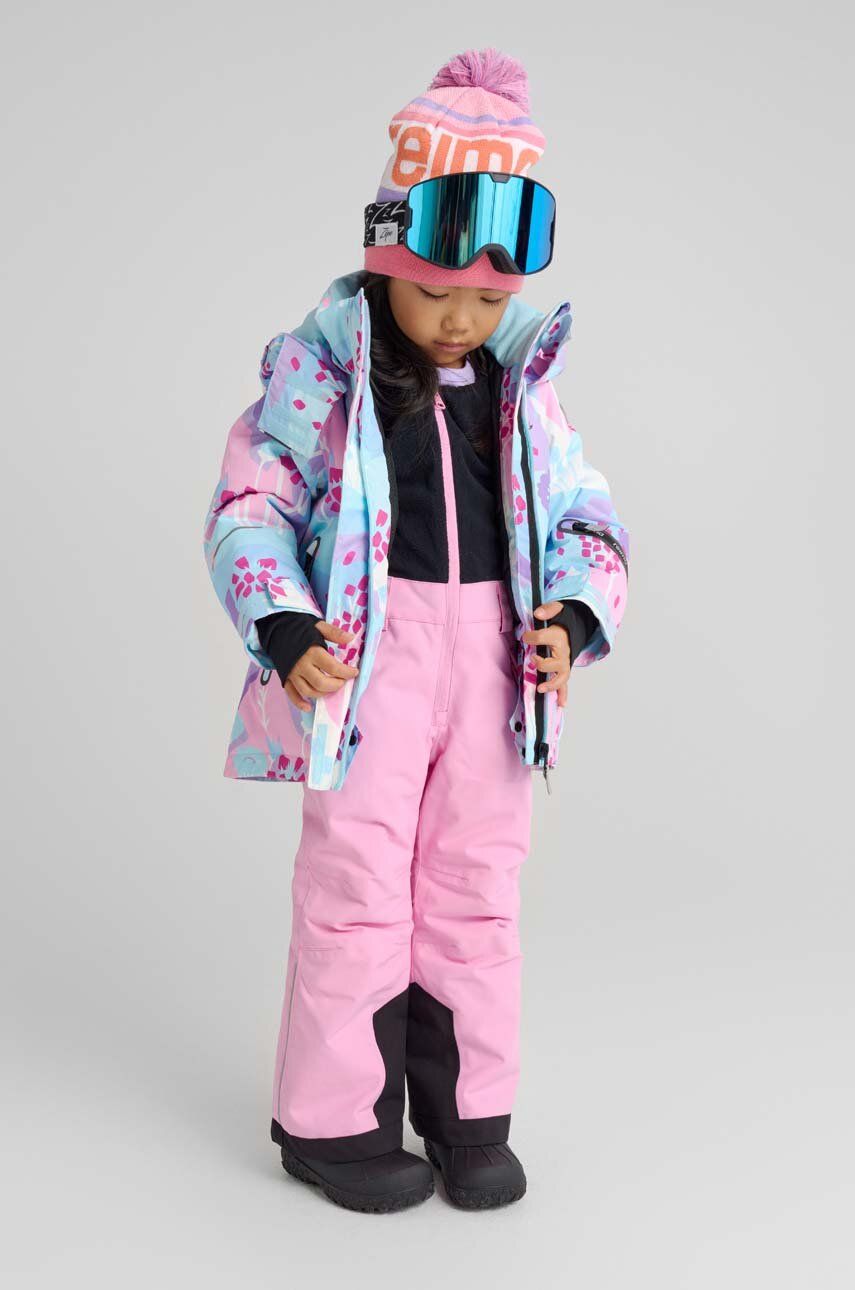 Reima pantaloni pentru sporturi de iarna pentru copii Oryon culoarea roz