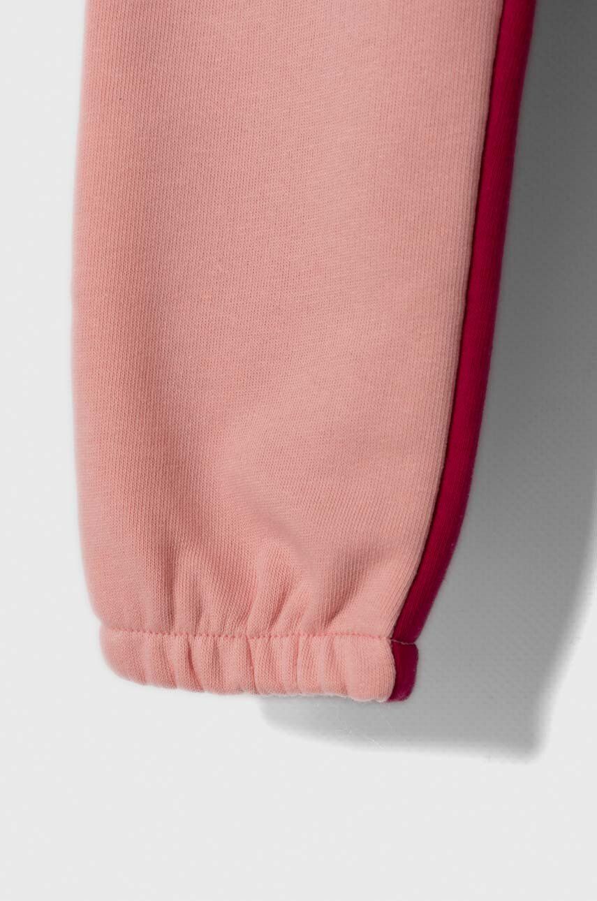 United Colors Of Benetton Pantaloni De Trening Pentru Copii Culoarea Roz, Modelator