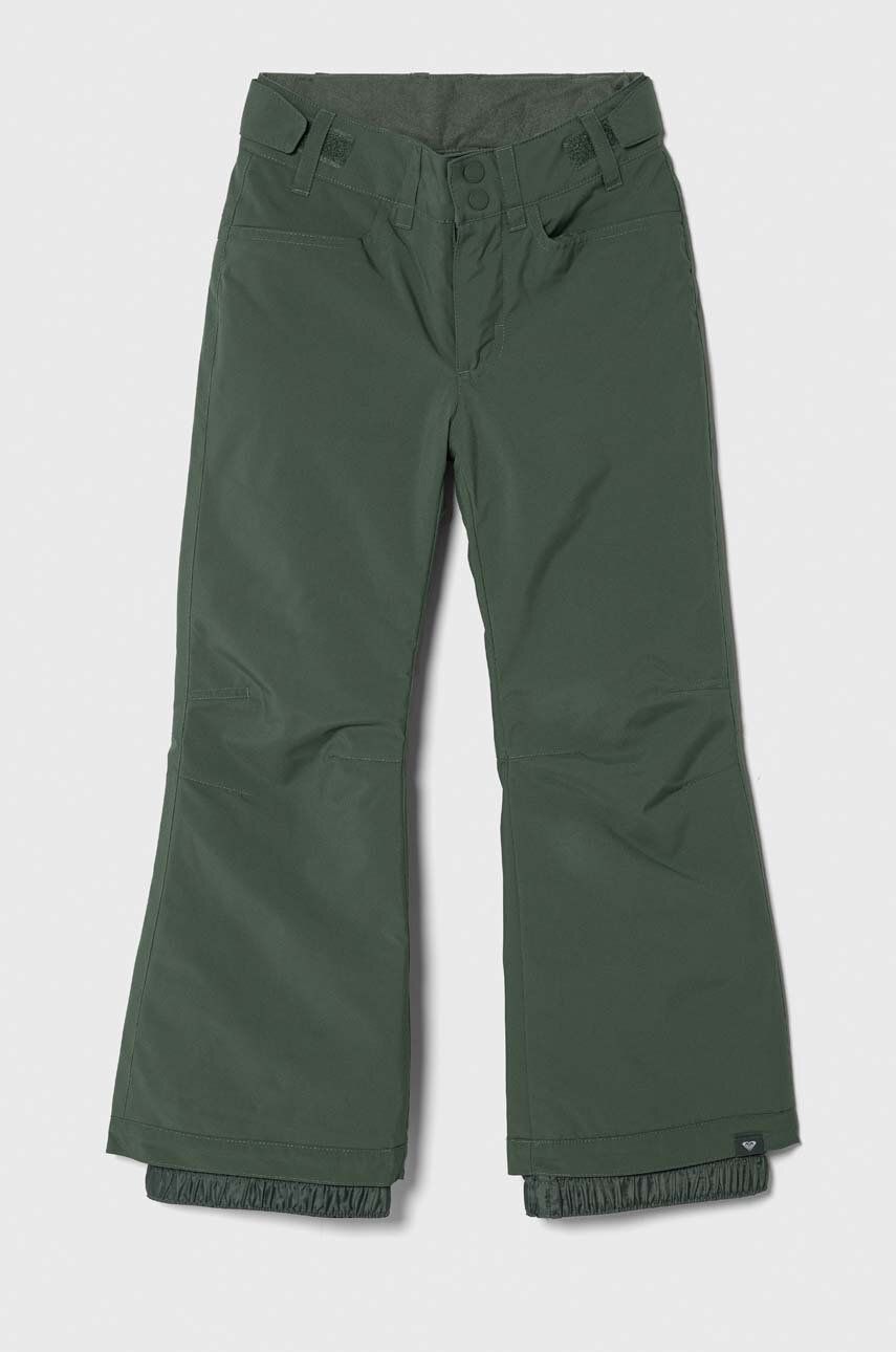 Roxy pantaloni de schi pentru copii BACKYARD G PT SNPT culoarea verde