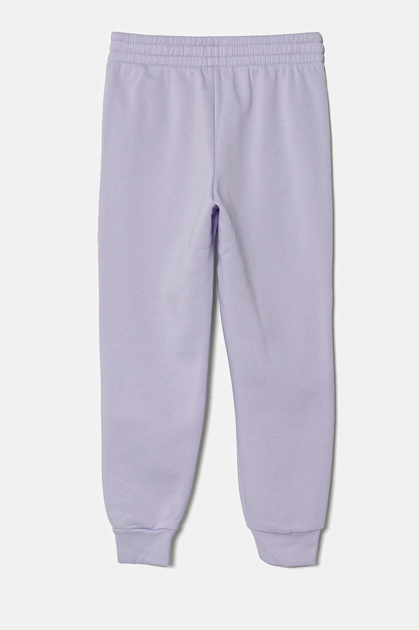 Дитячі спортивні штани Under Armour UA Rival Fleece колір фіолетовий однотонні