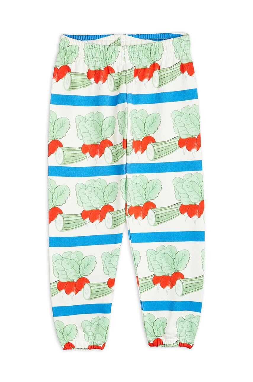 Дитячі бавовняні штани Mini Rodini візерунок Дитячі бавовняні штани Mini Rodini візерунок