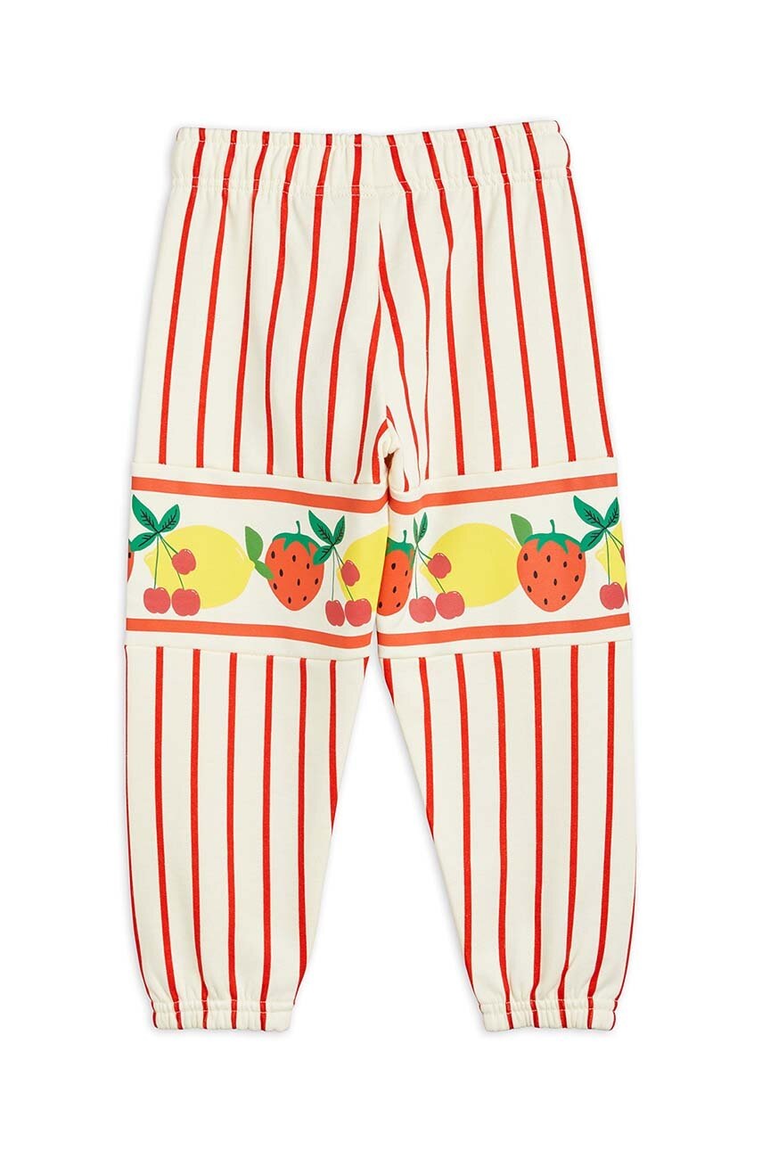 Детские хлопковые штаны Mini Rodini с узором Детские хлопковые штаны Mini Rodini с узором