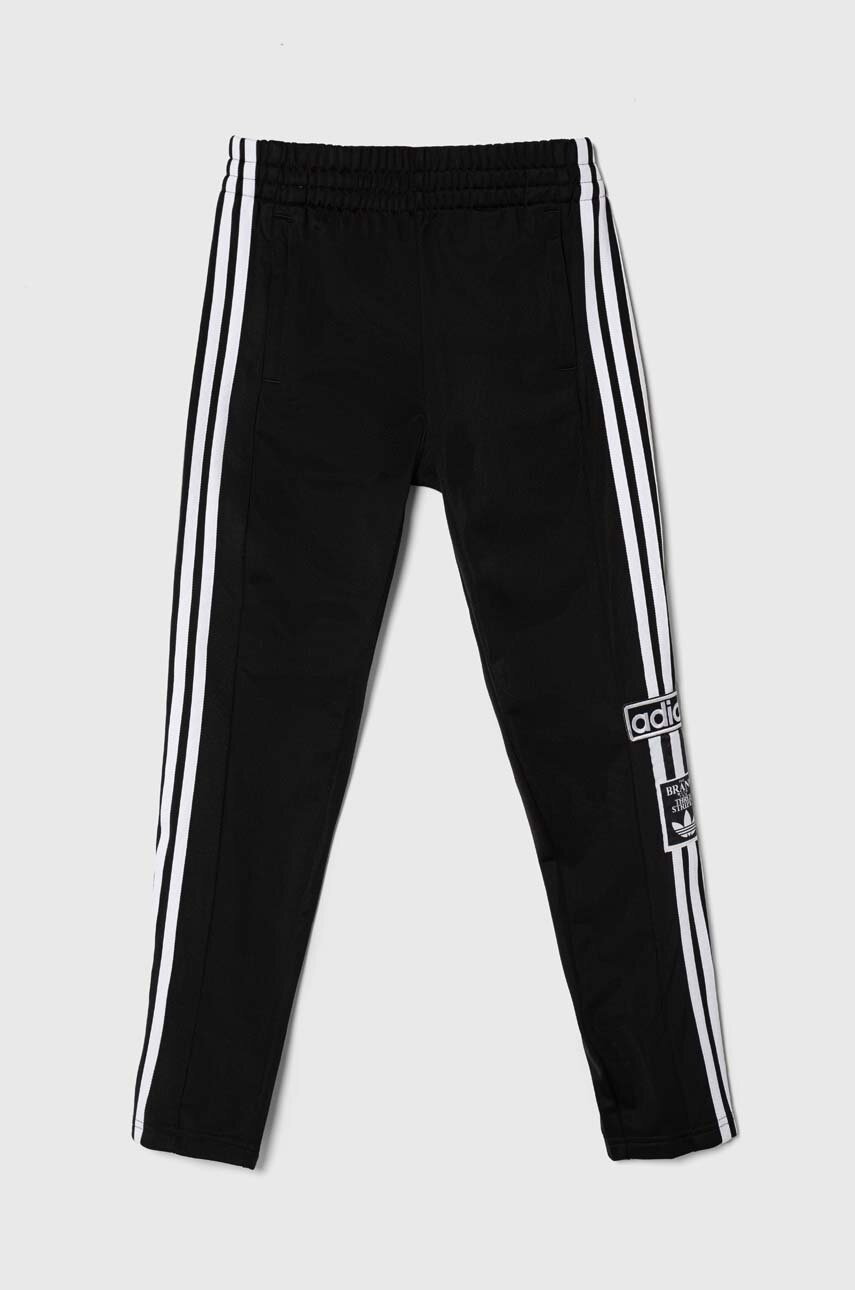 

Дитячі спортивні штани adidas Originals ADI BREAK колір чорний з аплікацією
