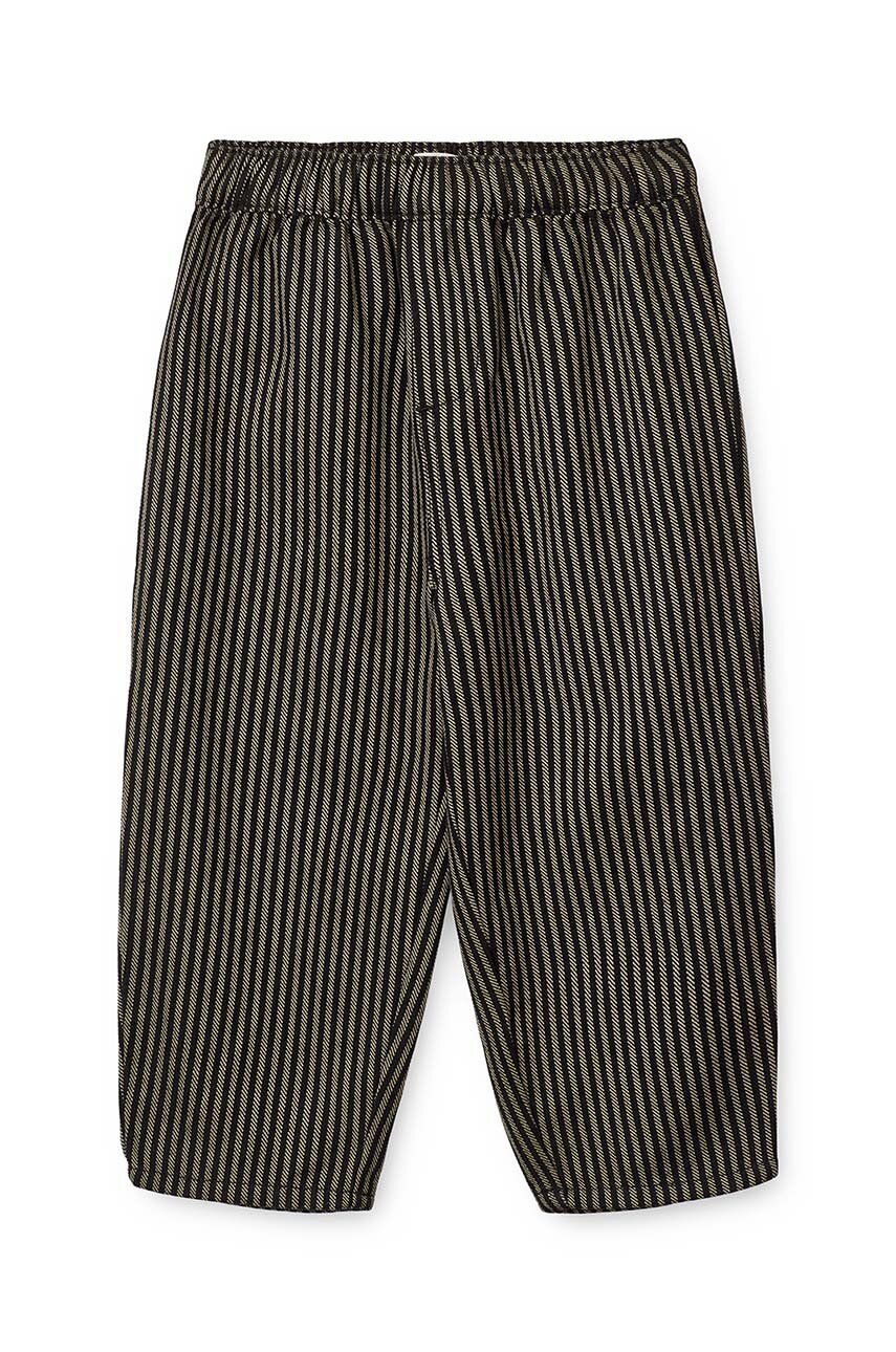 Kojenecké kalhoty Liewood tmavomodrá barva, vzorované