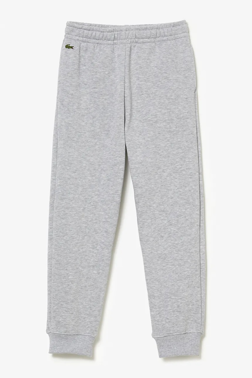 Lacoste pantaloni de trening pentru copii culoarea negru, melanj, XJ9728