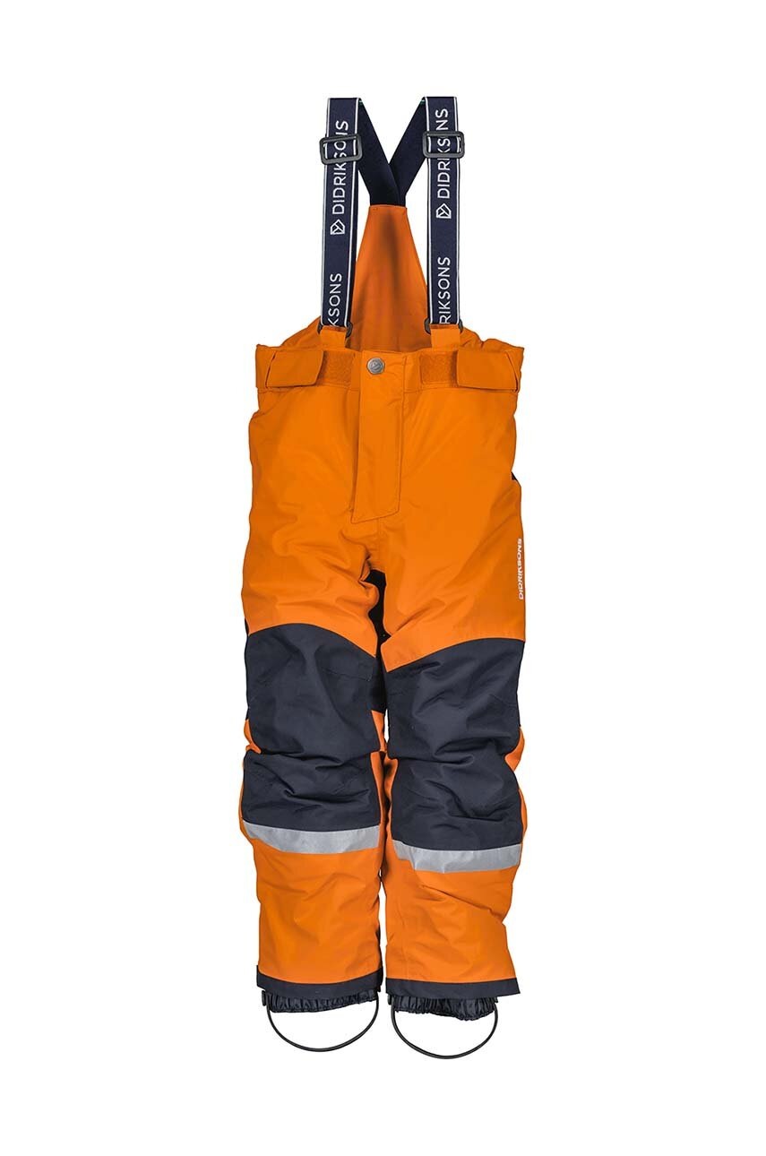 Дитячі лижні штани Didriksons IDRE KIDS PANTS колір помаранчевий