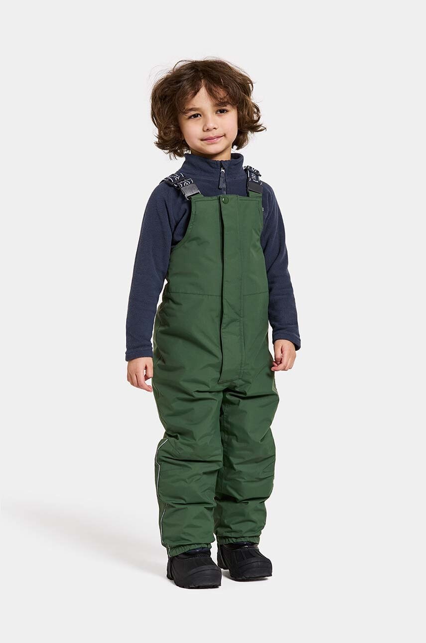 Didriksons pantaloni de schi pentru copii TARFALA KIDS PANTS culoarea verde