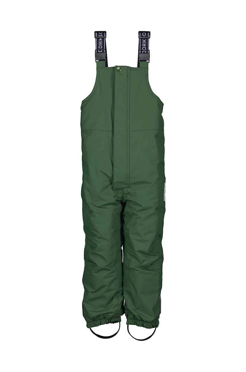 Дитячі лижні штани Didriksons TARFALA KIDS PANTS колір зелений