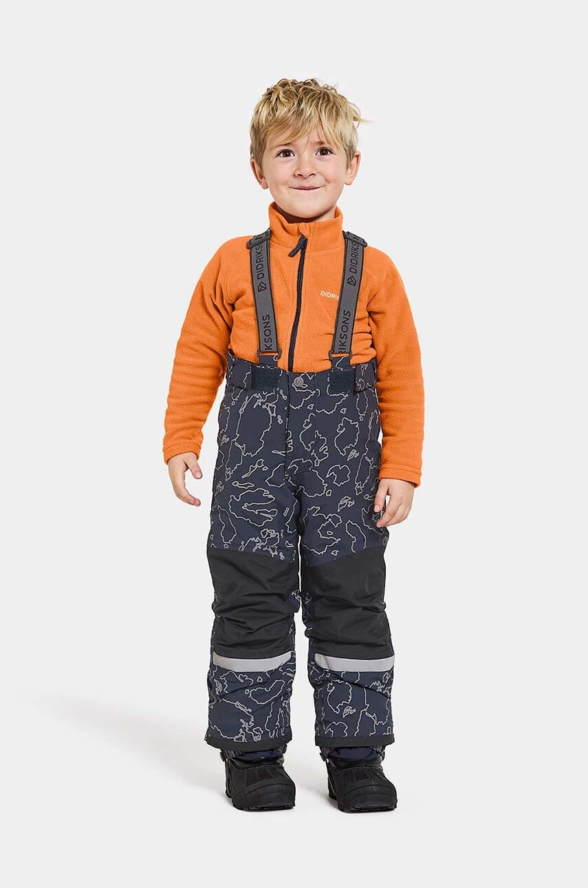 Didriksons pantaloni pentru sporturi de iarna pentru copii IDRE KDS PNT SPEC ED culoarea bordo