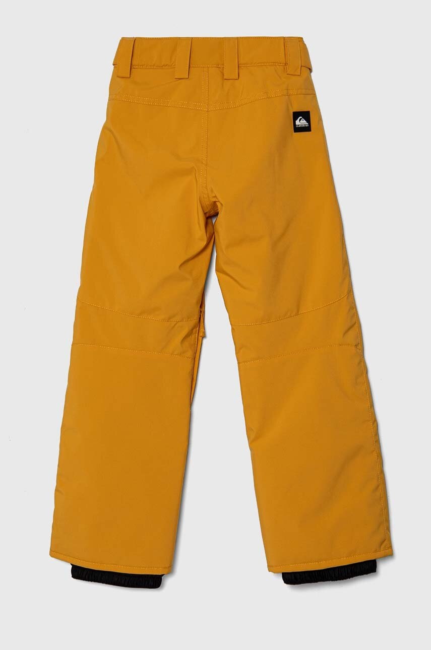 Детские лыжные штаны Quiksilver ESTATE YTH PT SNPT цвет жёлтый