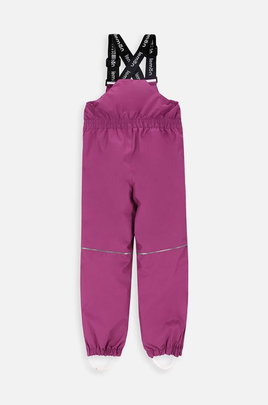 Дитячі лижні штани Lemon Explore колір бордовий Дитячі лижні штани Lemon Explore колір бордовий