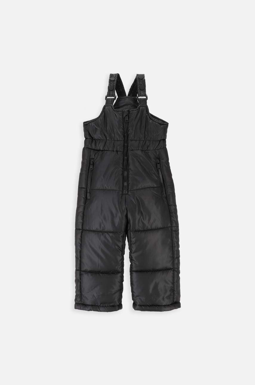 Kojenecké kalhoty Coccodrillo ZC3119201OBN OUTERWEAR BOY NEWBORN černá barva - černá - 100 % Polyest
