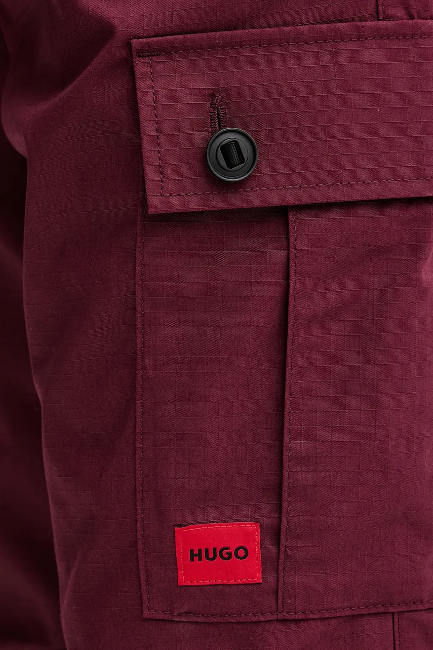 Bavlněné kalhoty HUGO Garlo233 (obrázek 4)